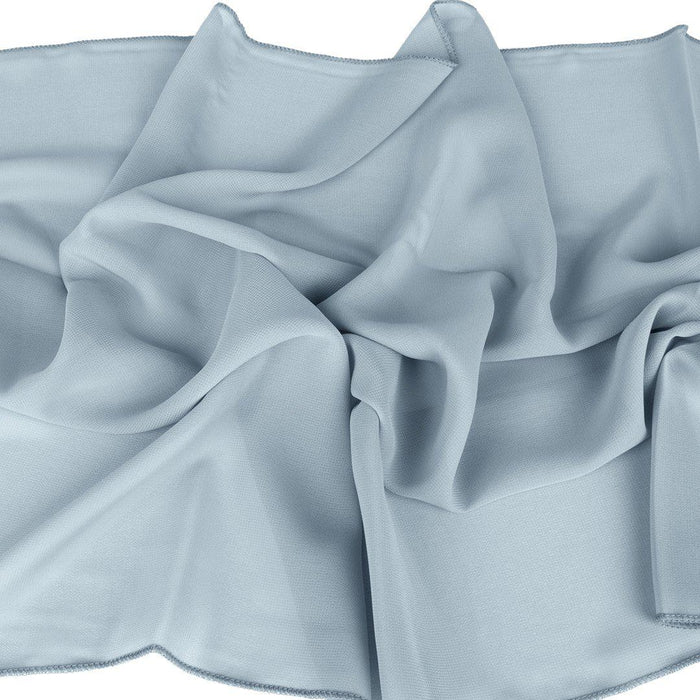 Chiffon Table Runners-Set of 1-Koyal Wholesale-Dusty Blue-Set of 1-