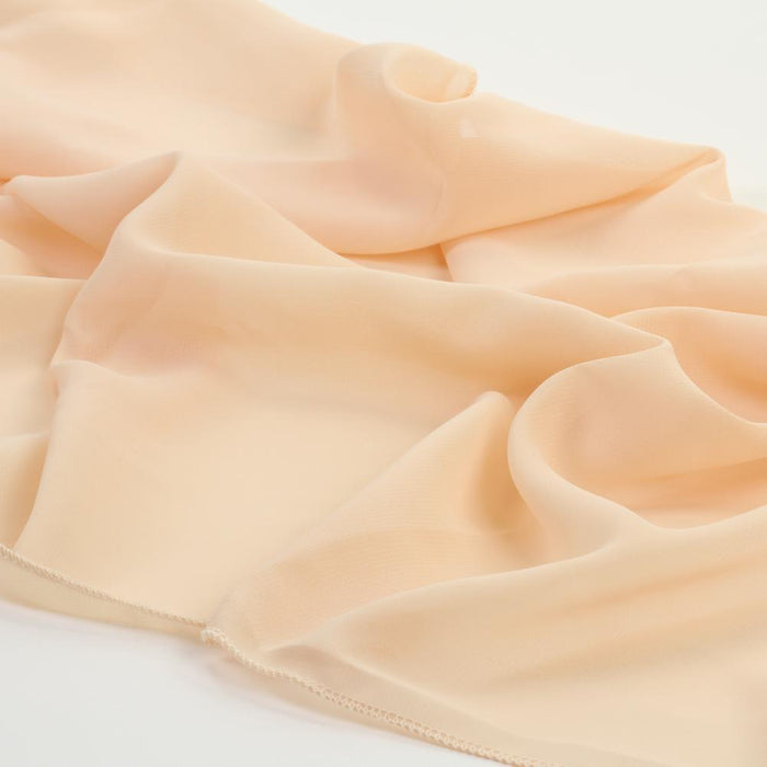 Chiffon Table Runners-Set of 1-Koyal Wholesale-Peach-Set of 1-