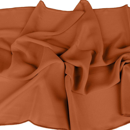 Chiffon Table Runners-Set of 1-Koyal Wholesale-Terracotta-Set of 1-