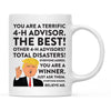 Funny Trump Coffee Mug – Gag Gift with Box, 50 Designs for Christmas, Birthday, Graduation-Set of 1-Andaz Press-4-H Advisor-