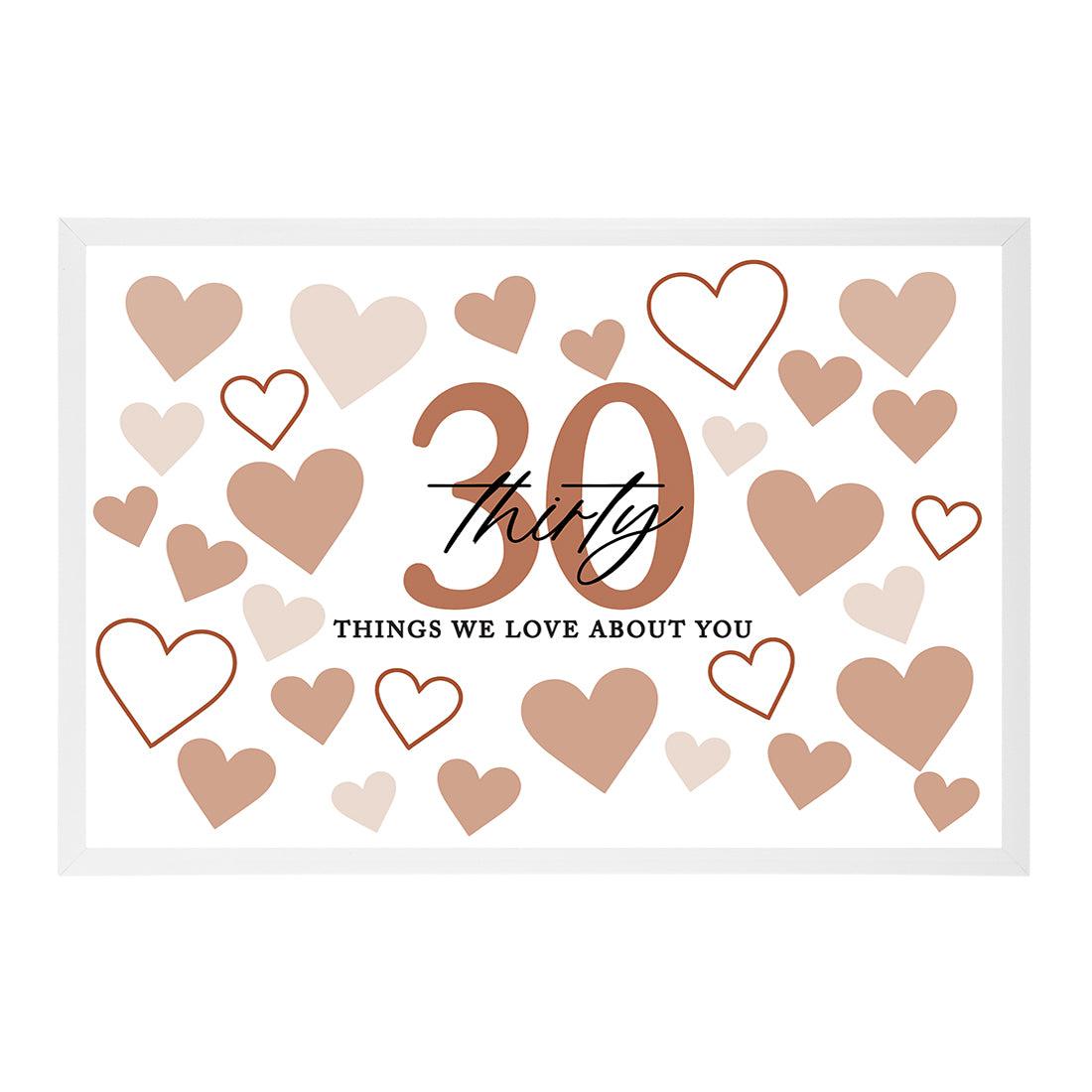 Heart Frame - Happy Anniversary Card