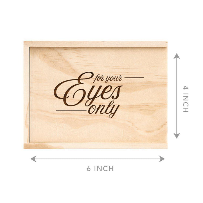 Laser Engraved Wedding Wooden Photo Box-Set of 1-Koyal Wholesale-To My Love-