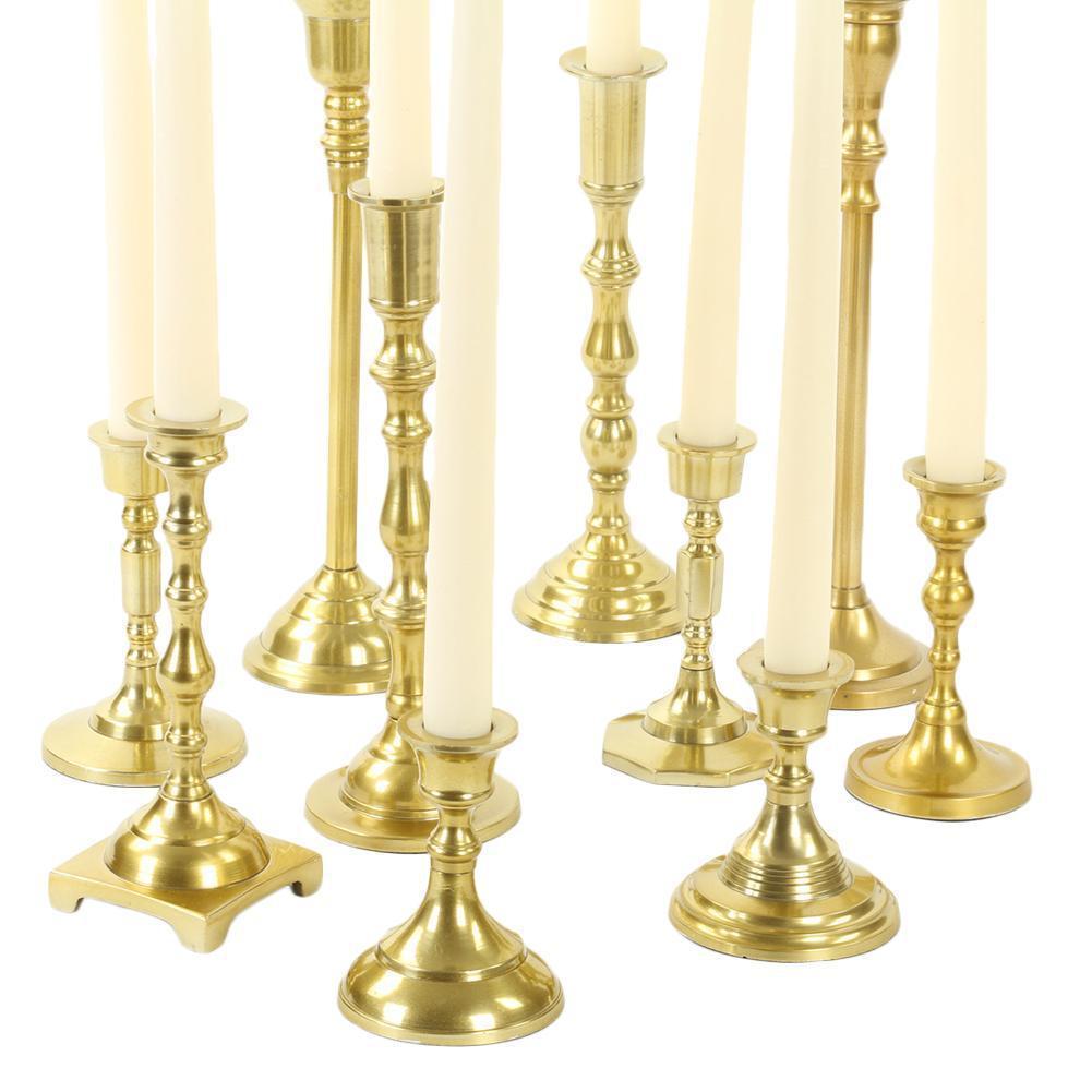 Gold Taper Candle Holder | High-Quality | Koyal Wholesale