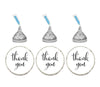 Set of 216 Thank You Hersheys Kisses Stickers-Set of 216-Andaz Press-White-