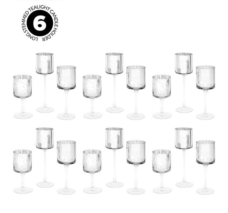 Set of 3 Glass Floating Candle Vases-Koyal Wholesale-Clear-SET OF 1 (3PC)-