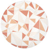 Set of 4 Modern Geometric Shapes Acrylic Charger Plates-Set of 4-Koyal Wholesale-