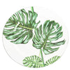 Set of 4 Monstera Tropical Leaf Charger Plates-Set of 4-Koyal Wholesale-