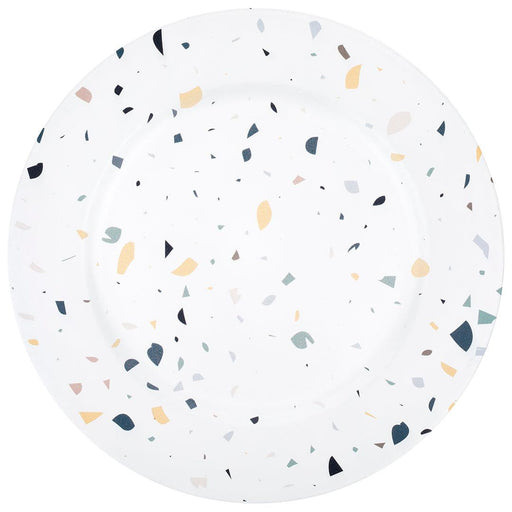 Set of 4 Terrazzo Acrylic Charger Plates Bulk Pack-Koyal Wholesale-Set of 1 (4 PC)-