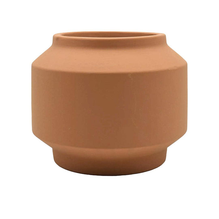 Set of 5 Ceramic Totem Minimalist Ceramic Vases-Set of 5-Koyal Wholesale-Terracotta-