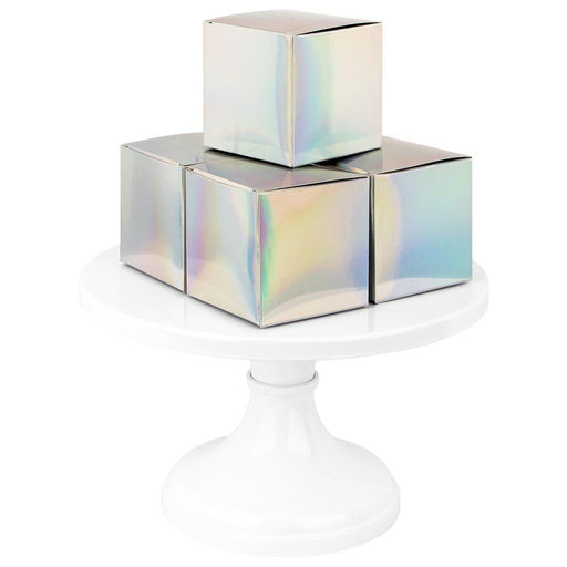 Set of 50 Iridescent Holographic Favor Tuck Boxes-Set of 50-Andaz Press-Iridescent-