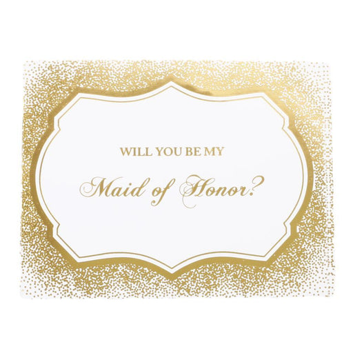 Set of 8 Bridesmaid Proposal Labels-Set of 8-Andaz Press-Gold-