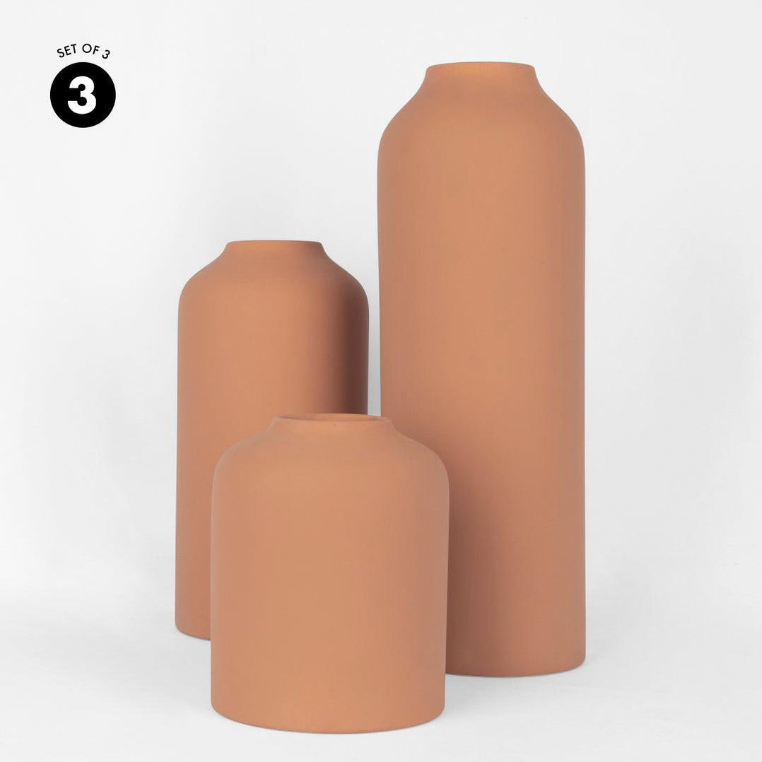 Tall Modern Minimalist Ceramic Vases