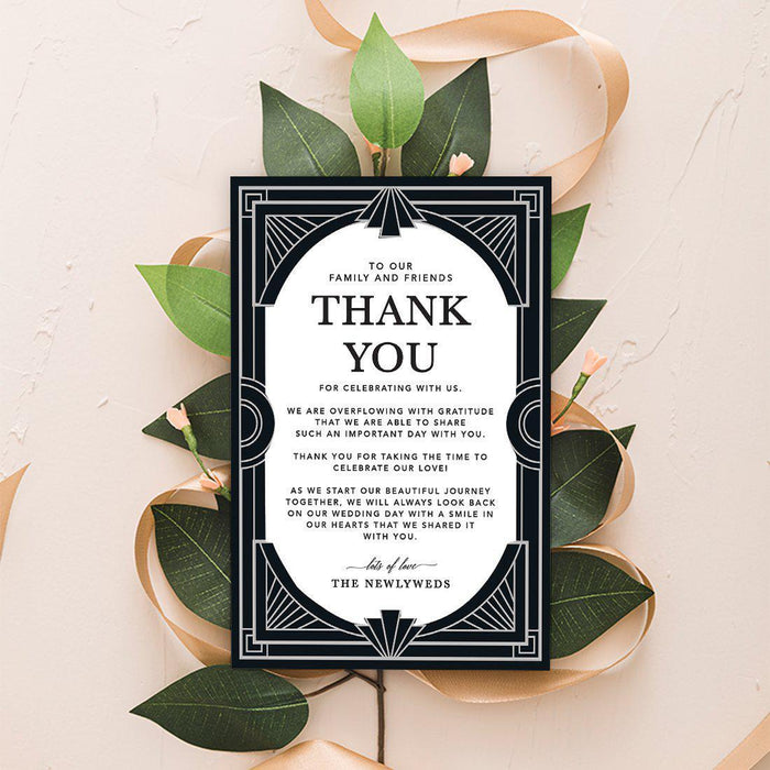 Wedding Thank You Place Setting Cards for Table Reception, Wedding Decoration Seating Design 1-Set of 56-Andaz Press-Autumn Fall Maple Leaves-