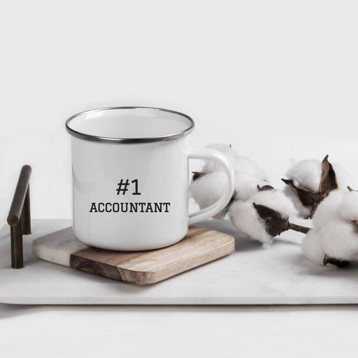 #1 Career Campfire Coffee Mug Part 1-Set of 1-Andaz Press-Accountant-