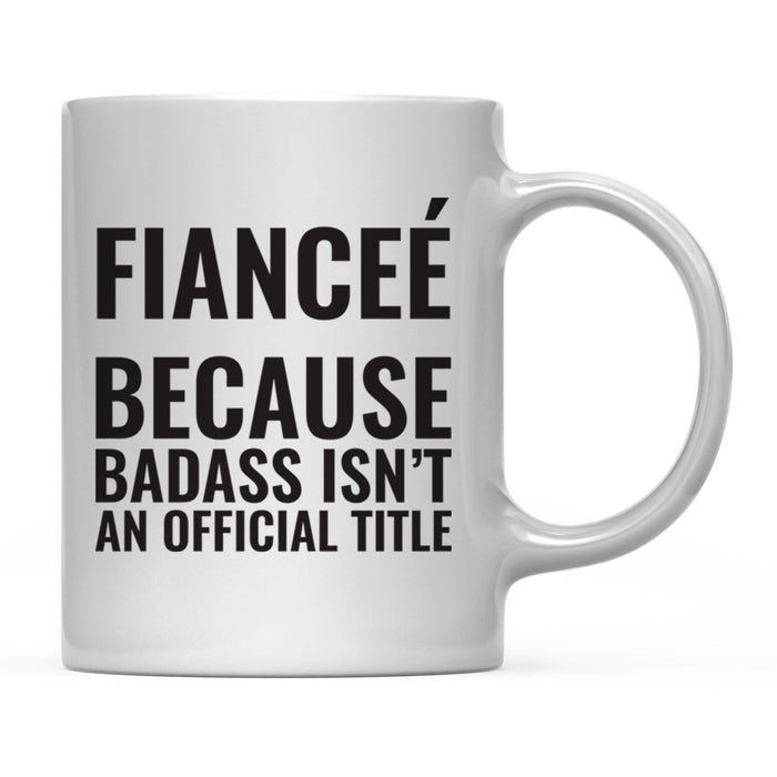 Andaz Press 11 oz Badass Official Title Black Text Coffee Mug-Set of 1-Andaz Press-Veterinarian-