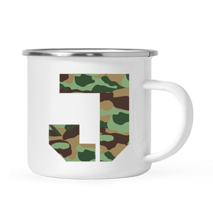 Andaz Press 11oz Army Military Camouflage Monogram Campfire Coffee Mug-Set of 1-Andaz Press-J-