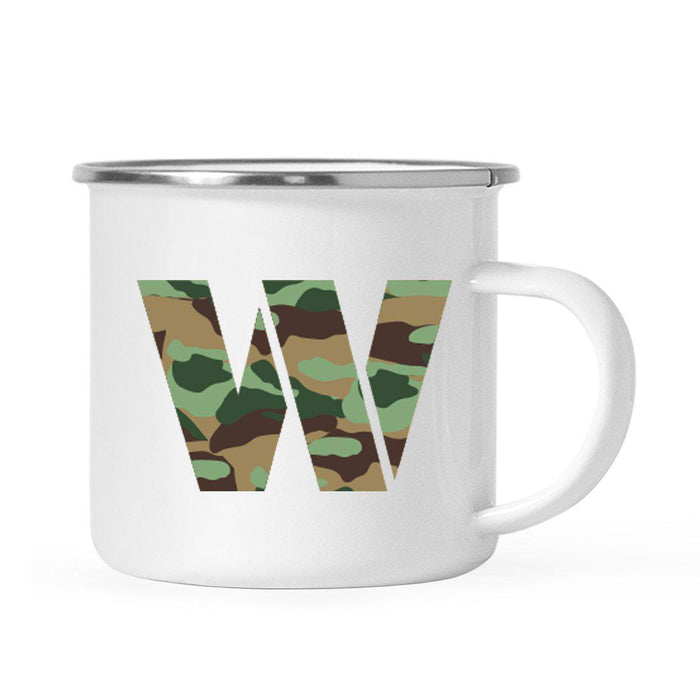 Andaz Press 11oz Army Military Camouflage Monogram Campfire Coffee Mug-Set of 1-Andaz Press-W-