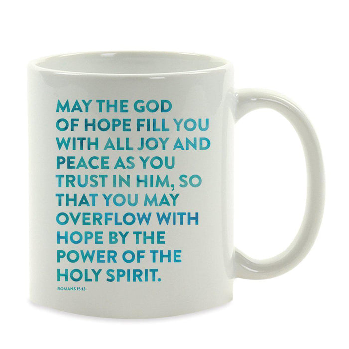 Andaz Press 11oz Bible Verses Coffee Mug-Set of 1-Andaz Press-Romans 15:13-
