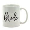 Andaz Press 11oz Black Handwritten Calligraphy Wedding Party Coffee Mug-Set of 1-Andaz Press-Bride-