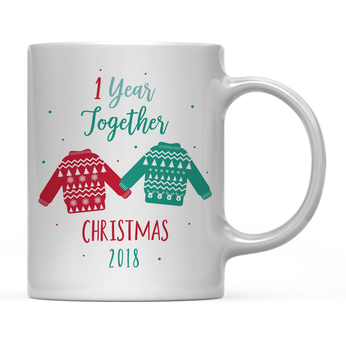 Andaz Press 11oz Family Fair Isle Ugly Sweater Coffee Mug-Set of 1-Andaz Press-Anniversary 1-