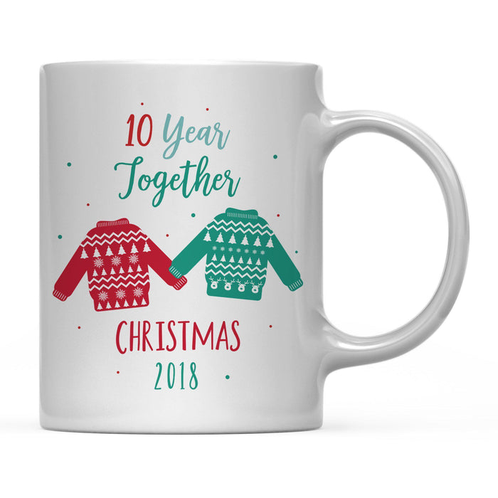 Andaz Press 11oz Family Fair Isle Ugly Sweater Coffee Mug-Set of 1-Andaz Press-Anniversary 10-