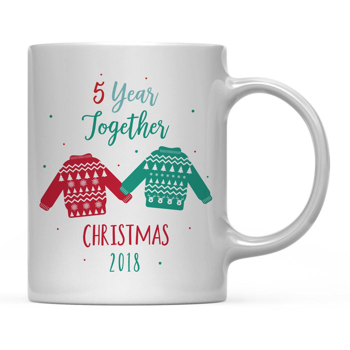 Andaz Press 11oz Family Fair Isle Ugly Sweater Coffee Mug-Set of 1-Andaz Press-Anniversary 5-