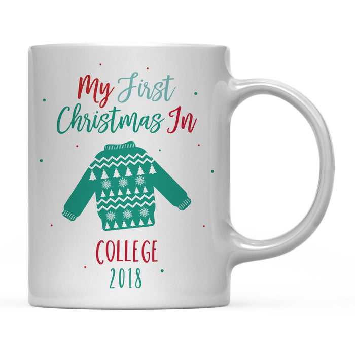Andaz Press 11oz Family Fair Isle Ugly Sweater Coffee Mug-Set of 1-Andaz Press-College-