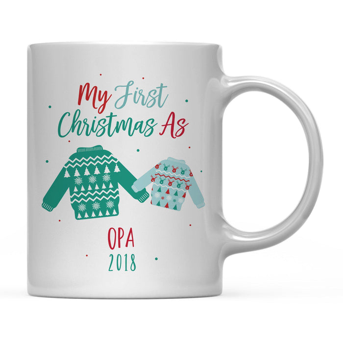 Andaz Press 11oz Family Fair Isle Ugly Sweater Coffee Mug-Set of 1-Andaz Press-Opa-