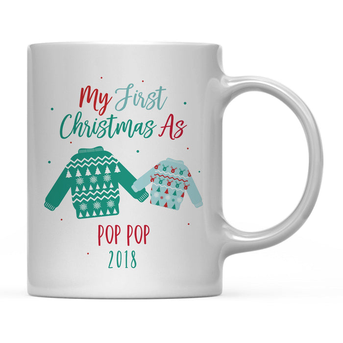 Andaz Press 11oz Family Fair Isle Ugly Sweater Coffee Mug-Set of 1-Andaz Press-Pop Pop-