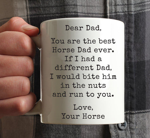 Andaz Press 11oz Funny Pet Dad Coffee Mug-Set of 1-Andaz Press-Horse-