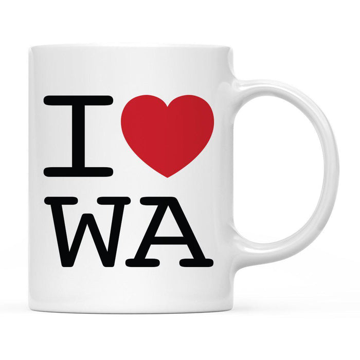 Andaz Press 11oz Heart Graphic I Love US State Coffee Mug-Set of 1-Andaz Press-Washington-