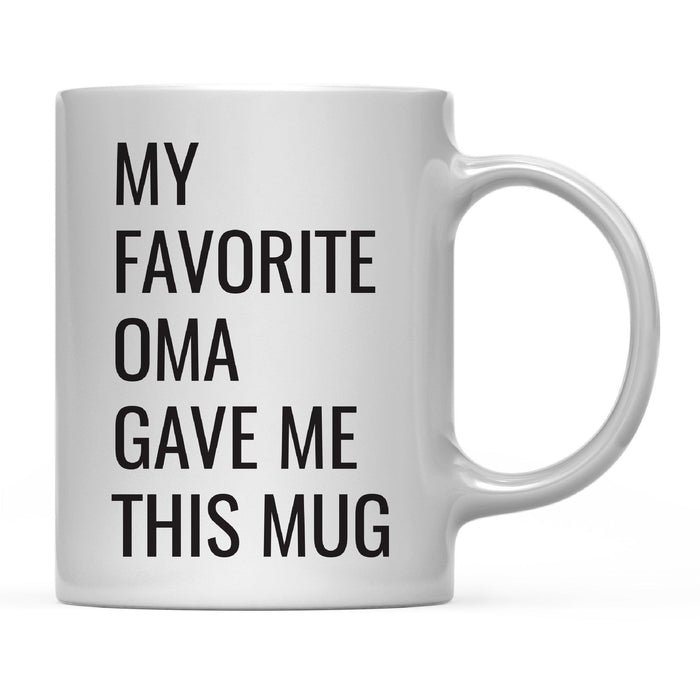 Andaz Press 11oz My Favorite Person Coffee Mug-Set of 1-Andaz Press-Oma-