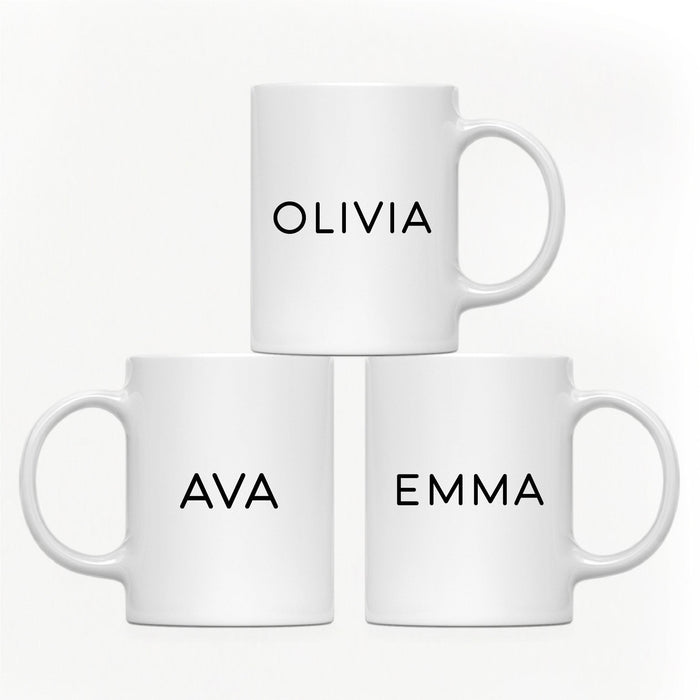 Andaz Press 11oz Personalized Unique Text Coffee Mug-Set of 1-Andaz Press-Adorable-