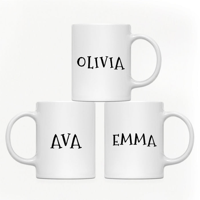 Andaz Press 11oz Personalized Unique Text Coffee Mug-Set of 1-Andaz Press-Bouncy-