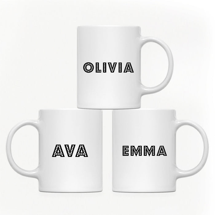 Andaz Press 11oz Personalized Unique Text Coffee Mug-Set of 1-Andaz Press-Circus-