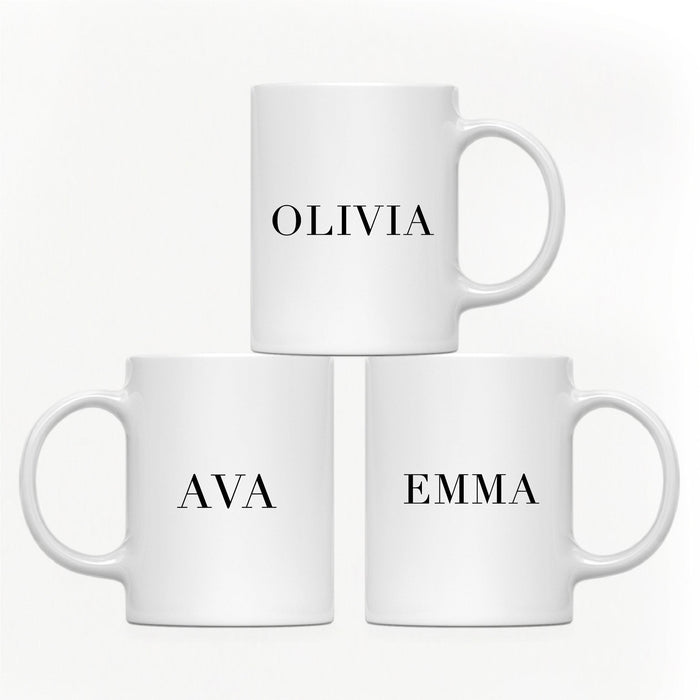 Andaz Press 11oz Personalized Unique Text Coffee Mug-Set of 1-Andaz Press-Executive-