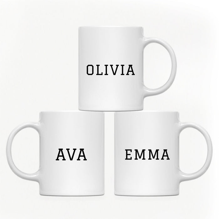 Andaz Press 11oz Personalized Unique Text Coffee Mug-Set of 1-Andaz Press-Graduate-