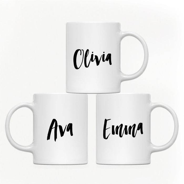 Andaz Press 11oz Personalized Unique Text Coffee Mug-Set of 1-Andaz Press-Paintbrush-