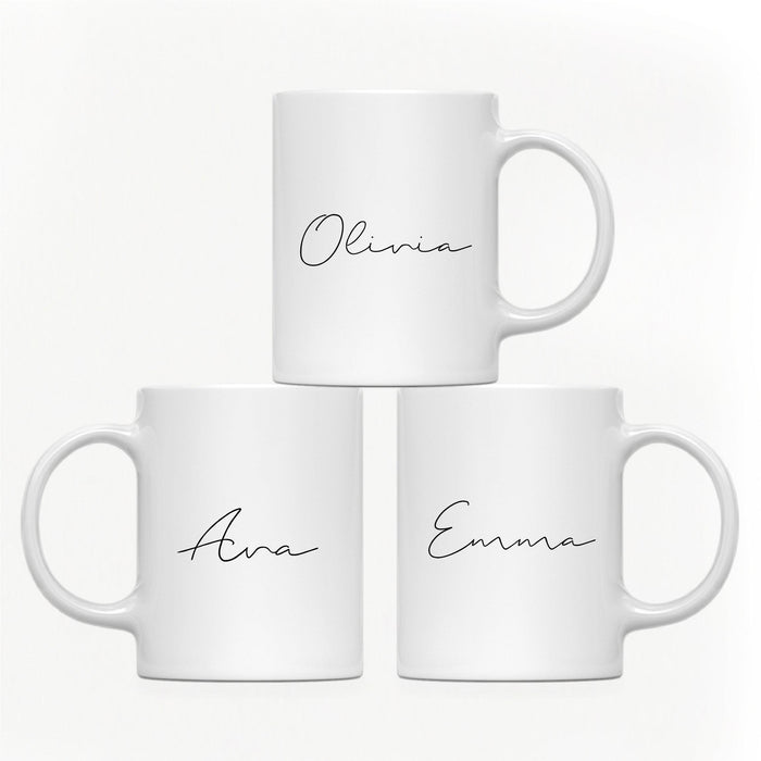 Andaz Press 11oz Personalized Unique Text Coffee Mug-Set of 1-Andaz Press-Paris-