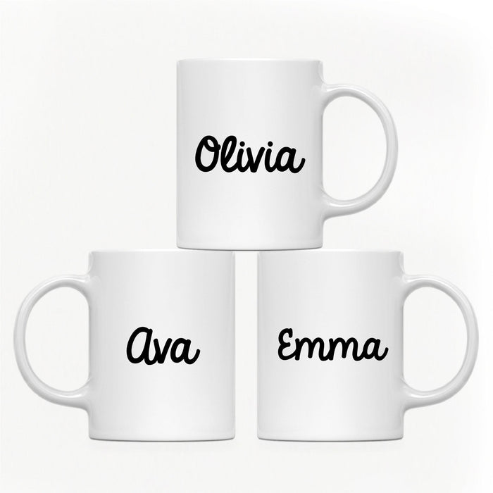 Andaz Press 11oz Personalized Unique Text Coffee Mug-Set of 1-Andaz Press-School Days-