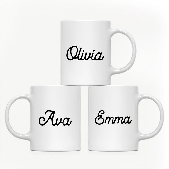 Andaz Press 11oz Personalized Unique Text Coffee Mug-Set of 1-Andaz Press-Sophisticated-