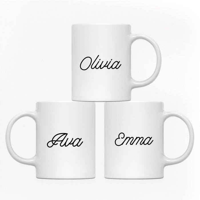 Andaz Press 11oz Personalized Unique Text Coffee Mug-Set of 1-Andaz Press-Teacher's Script-