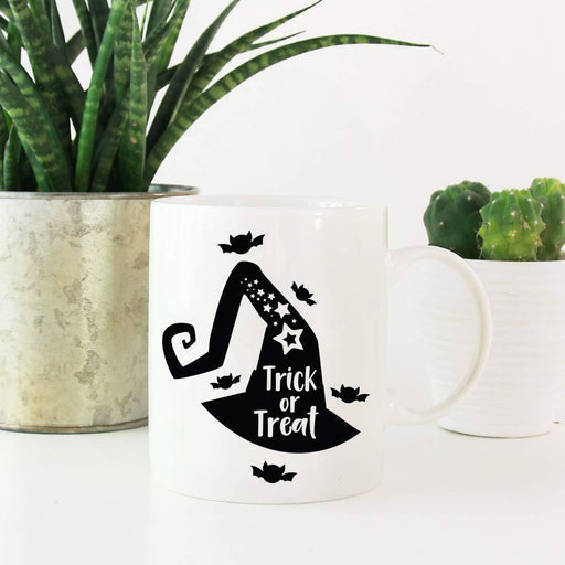 Andaz Press 11oz. Coffee Mug, Tick or Treat Witches Hat-Set of 1-Andaz Press-Tick or Treat Witches Hat-