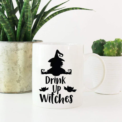 Andaz Press 11oz. Halloween Coffee Mug, Drink Up Witches-Set of 1-Andaz Press-Drink Up Witches-