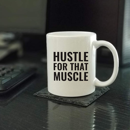 Andaz Press Fitness Coffee Mug Hustle for That Muscle-Set of 1-Andaz Press-Hustle for That Muscle-