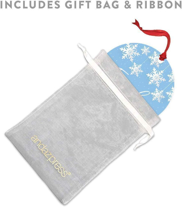 Andaz Press Metal Christmas Ornament, Best Friends are God's Way of Apologizing to Us for Our Families, for Long Distance Best Friends-Set of 1-Andaz Press-Best Friends are God's Way of Apologizing to Us for Our Families for Long Distance Best Friends-