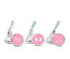 Baby Shower Hershey's Kisses Stickers-Set of 216-Andaz Press-Bubblegum Pink-