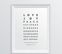 Bible Verses Religious Wall Art, Modern Black and White