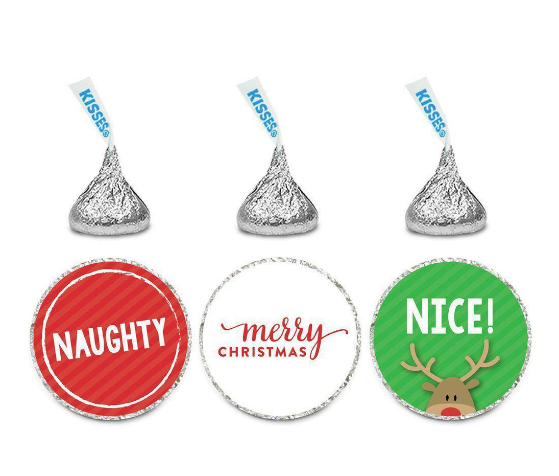 Christmas Hershey's Kisses Favor Labels