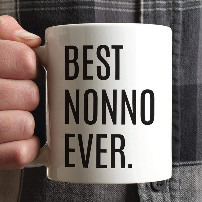 Coffee Mug Birthday Gift, Best Nonno Ever-Set of 1-Andaz Press-